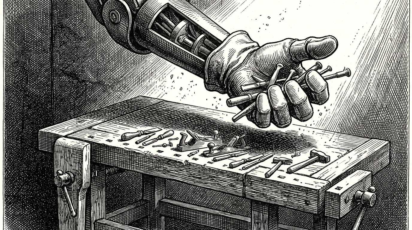 巨人之手抢走所有工具