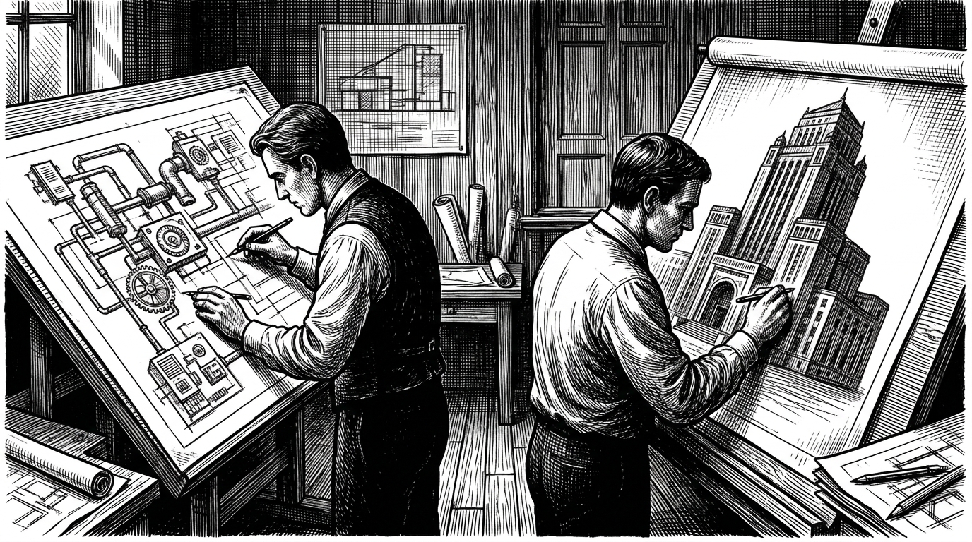 两种建筑师——两种赌法