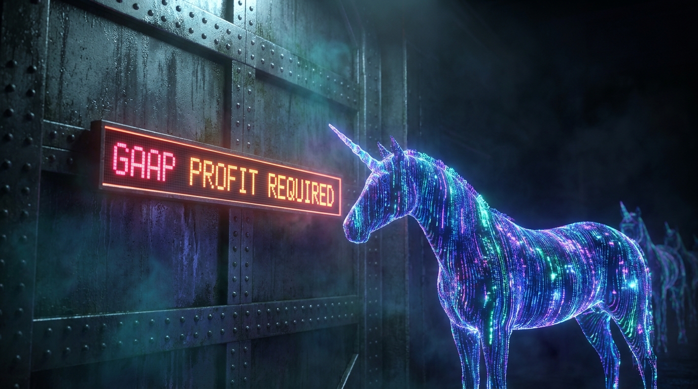被 GAAP 盈利闸门挡在标普 500 之外的独角兽