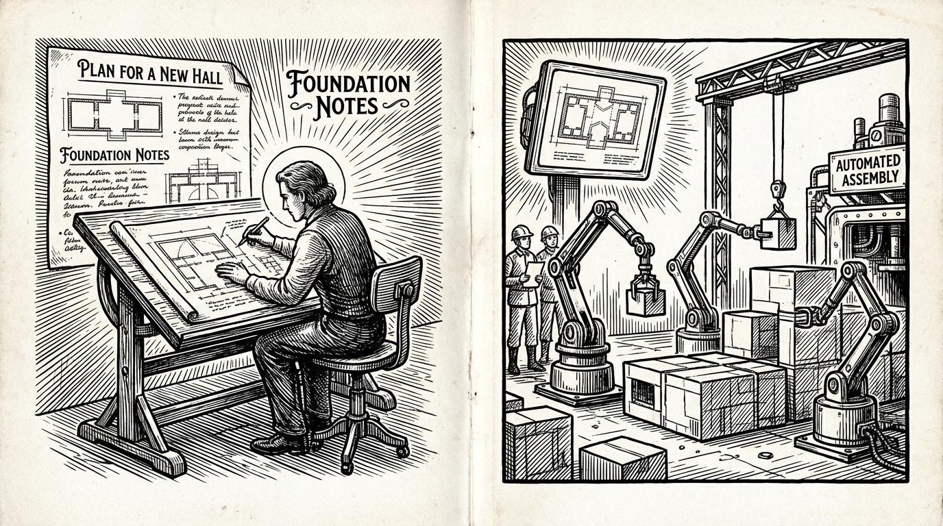 建筑师与施工机器人：价值的重心已经转移