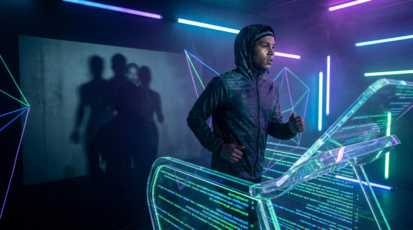 跑步机上的前沿实验室